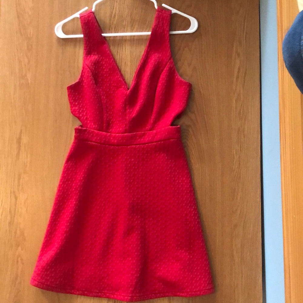 Red dress